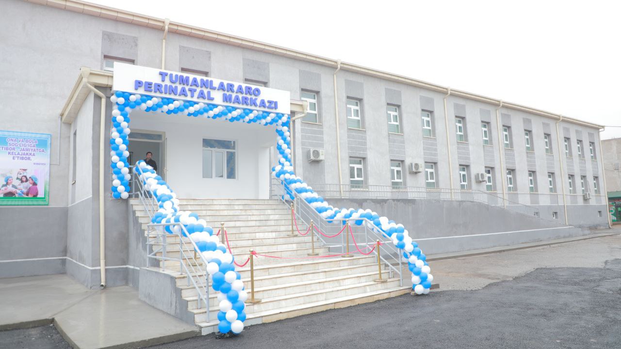 Беруний районында Перинатал орайының ашылыў мәресими болып өтти