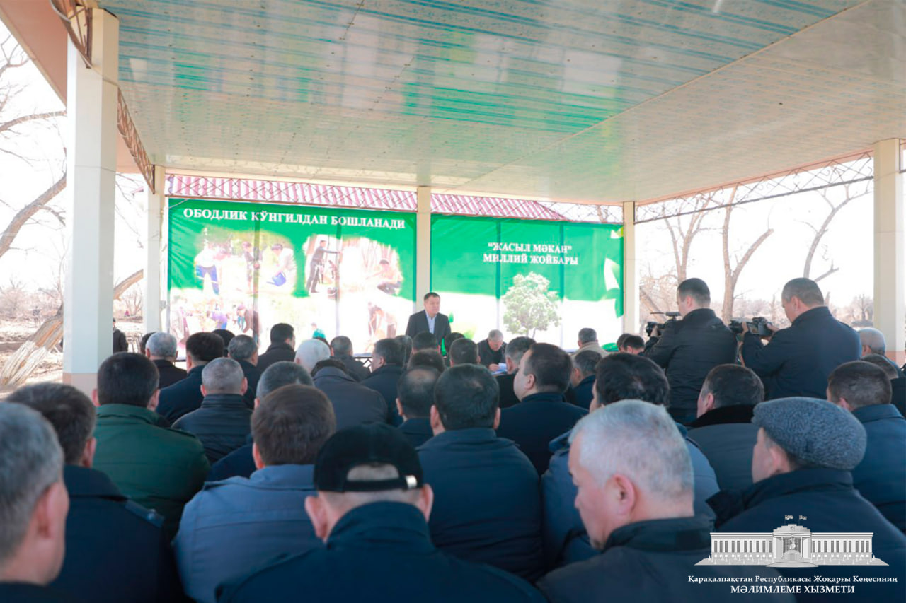 Абаданластырыў жумыслары ҳәр бир аймаққа кирип барыўы керек