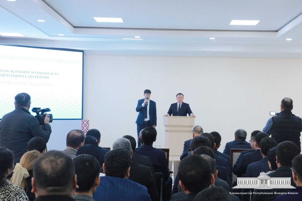 Өзбекстан-Қытай экономикалық бирге ислесиў ҳәм раўажланыў перспективалары форумы өткерилди