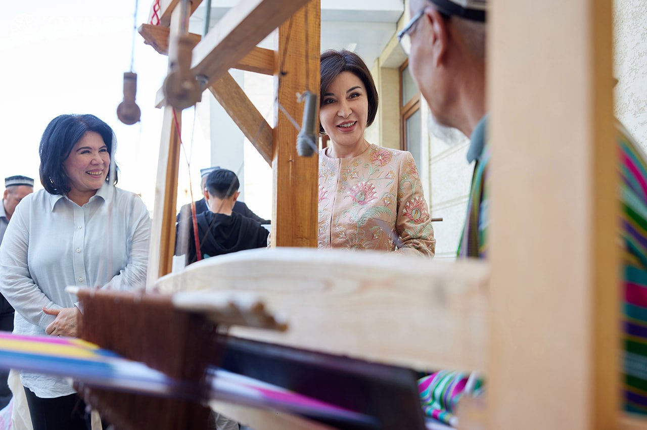 Зироат Мирзиёева инклюзив дөретиўшилик фестивальда қатнасты