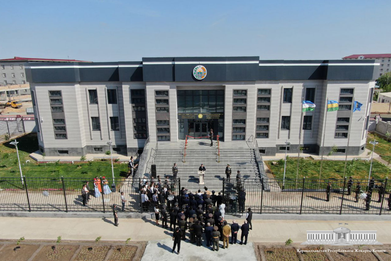 Қорғаныў ислери басқармасы имараты пайдаланыўға тапсырылды