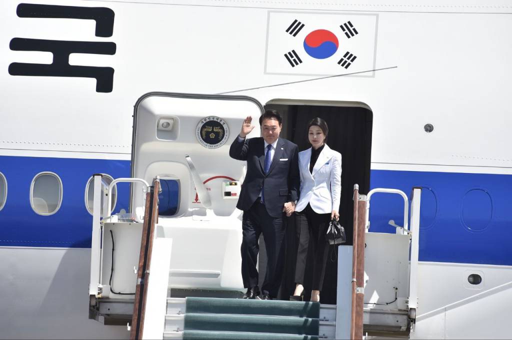 Корея Республикасы Президенти мәмлекетлик сапар менен Өзбекстанға келди