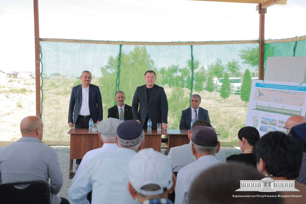 Нөкис қаласы аймағында жаңадан көп қабатлы турақ-жайлар қурылысы басланды