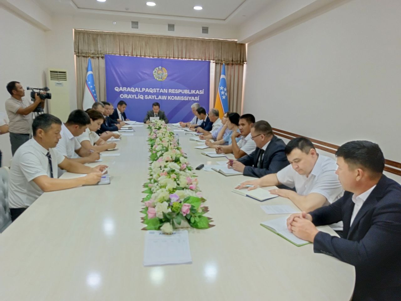 Сиясий партиялардың ўәкилликли ўәкиллери дизимге алынды