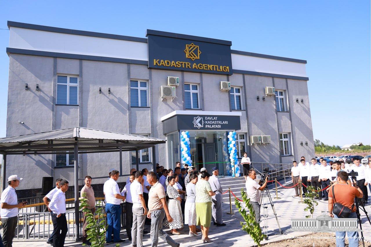 Қанлыкөл районында жаңа кадастр имараты пайдаланыўға тапсырылды