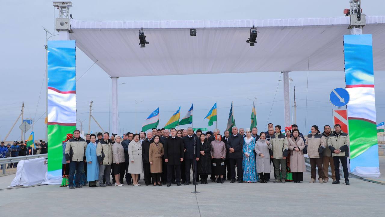 Xalqaro ahamiyatdagi avtomobil yo‘lining 240 km qismi foydalanishga topshirildi