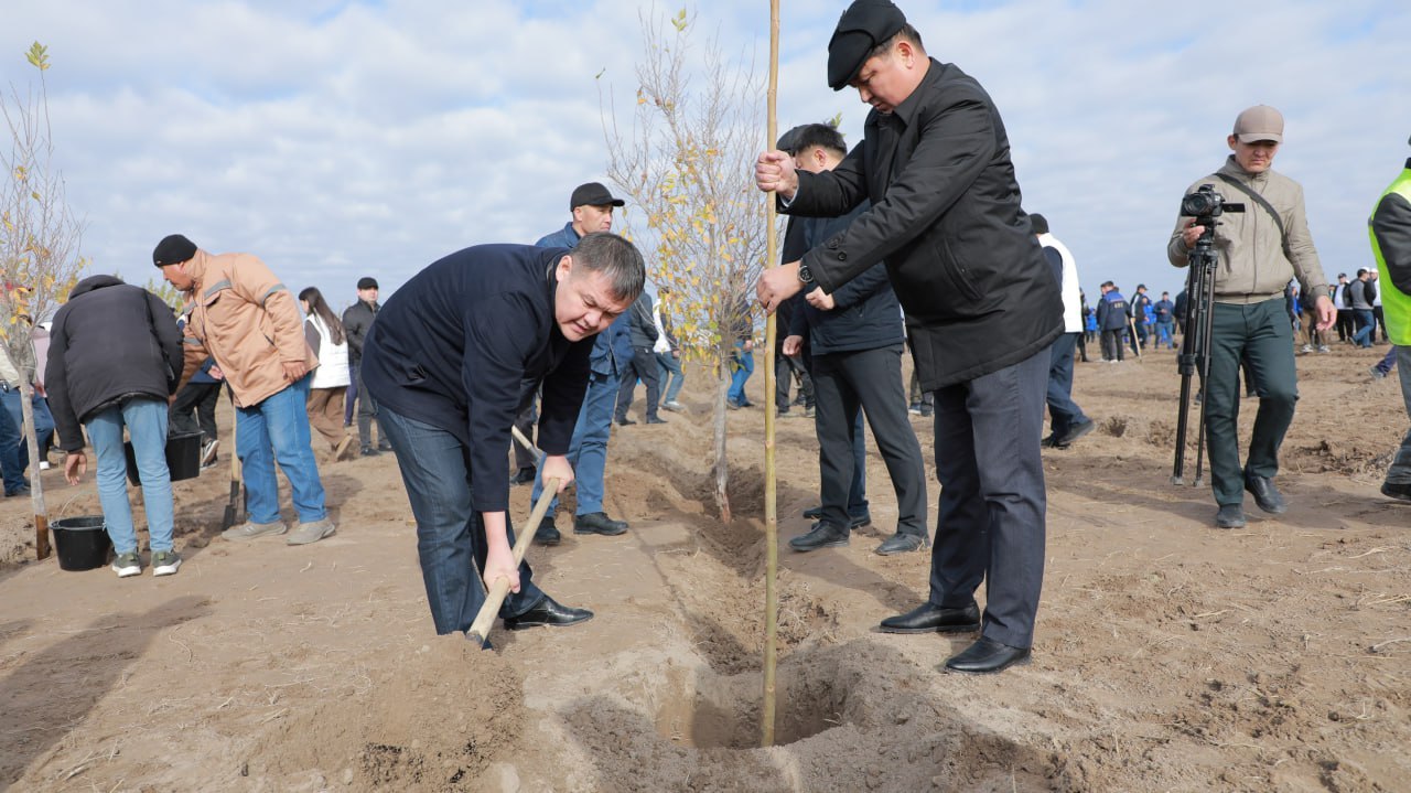 “Жасыл мәкан” акциясына старт берилди