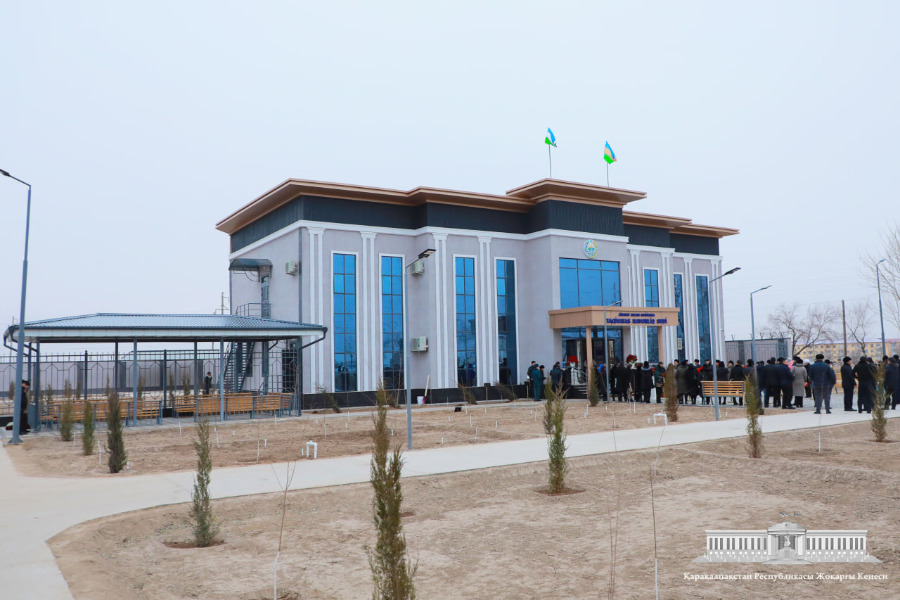 Jańa sud imaratları paydalanıwǵa tapsırıldı