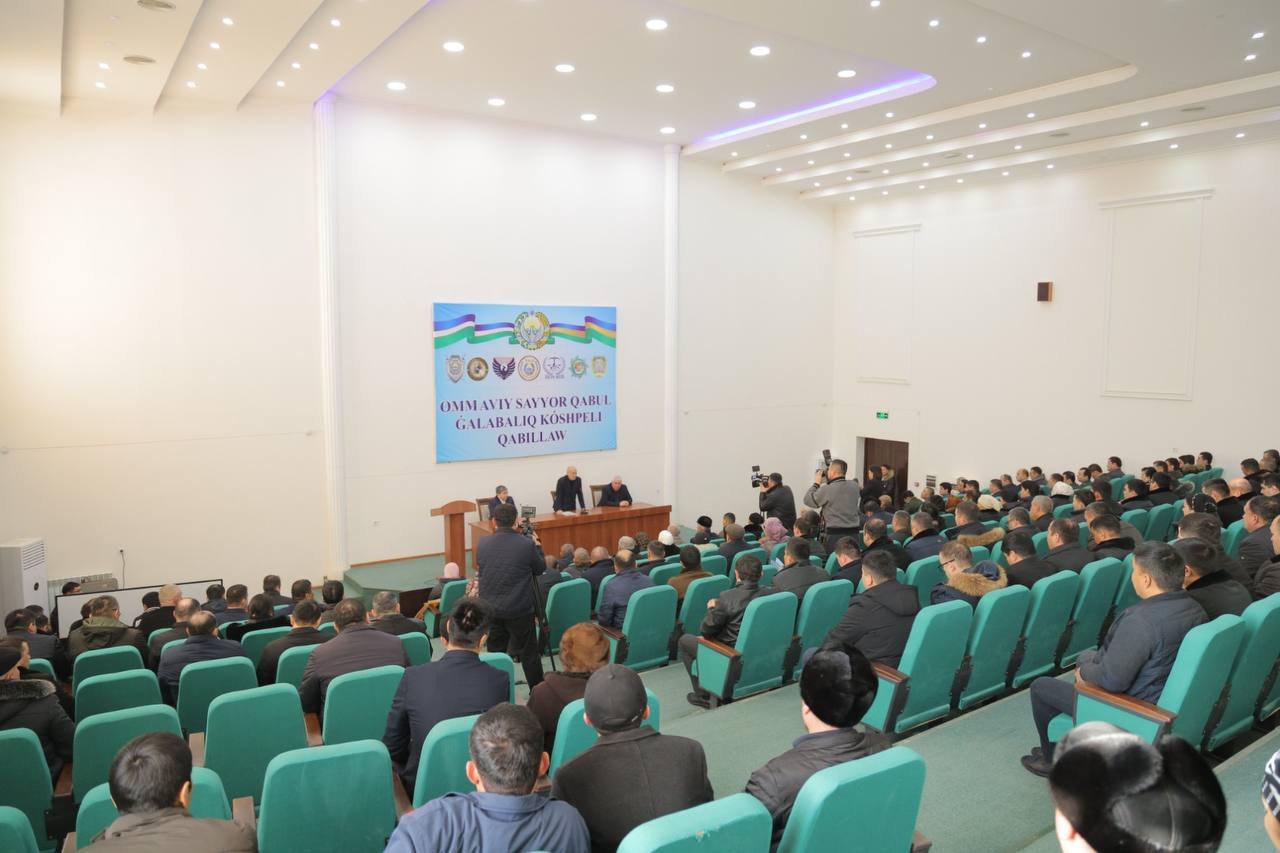 Respublika ishchi guruh tomonidan Beruniy tumanida sayyor qabul o‘tkazildi
