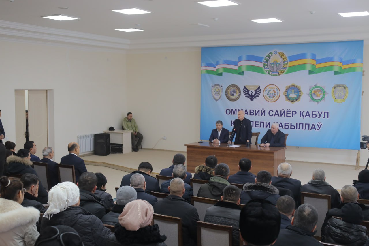 Республика исши топары тәрепинен Қанлыкөл районында көшпели қабыллаў өткерилди