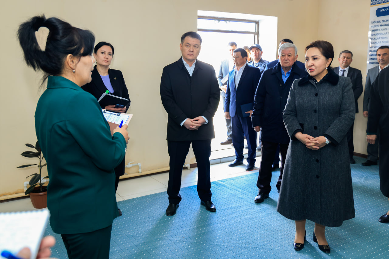 Oliy Majlis Senati Raisi To‘rtko‘l tumanidagi mahalla faollari bilan yaqindan muloqot qildi