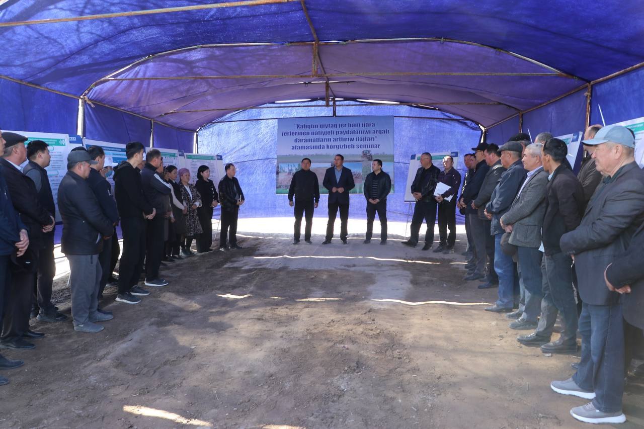 Kegeylida aholi daromadini oshirish va yashil hududlarni barpo etish bo‘yicha muhim tadbirlar o‘tkazildi