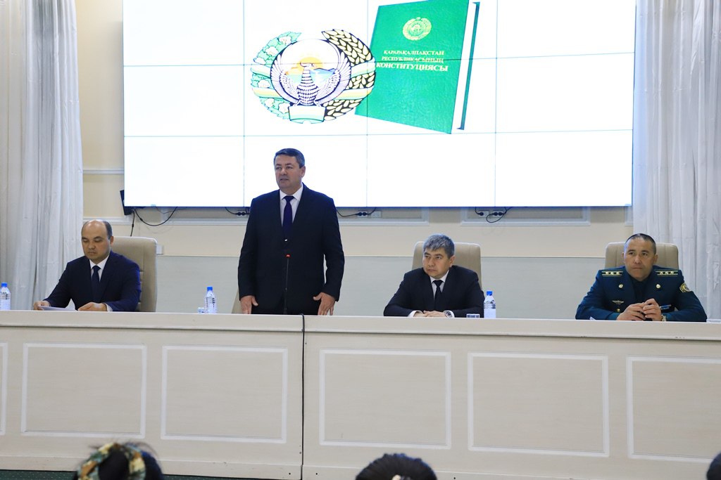 Qoraqalpog'iston Respublikasi Konstitutsiyasining 32 yilligiga bag'ishlandi