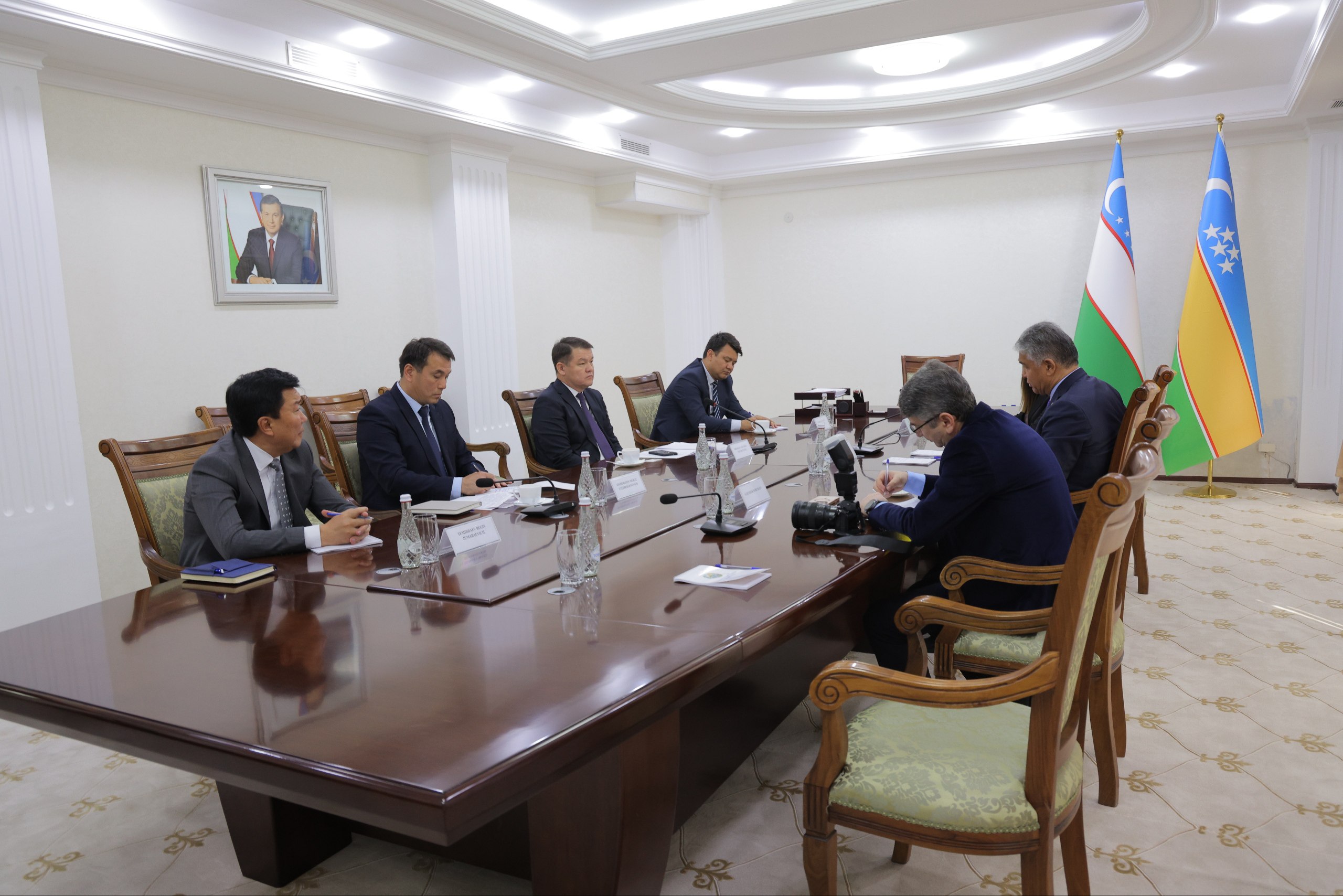 «Түрксой» халықаралық түркий мәденият шөлкеминиң бас хаткер менен ушырасыў өткерилди